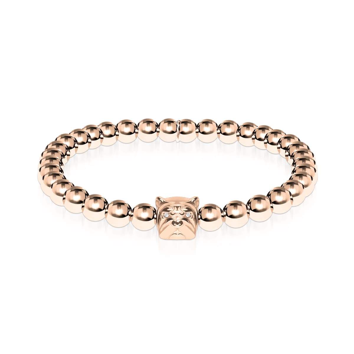 Bestie | 18k Rose Gold | Crystal Pup