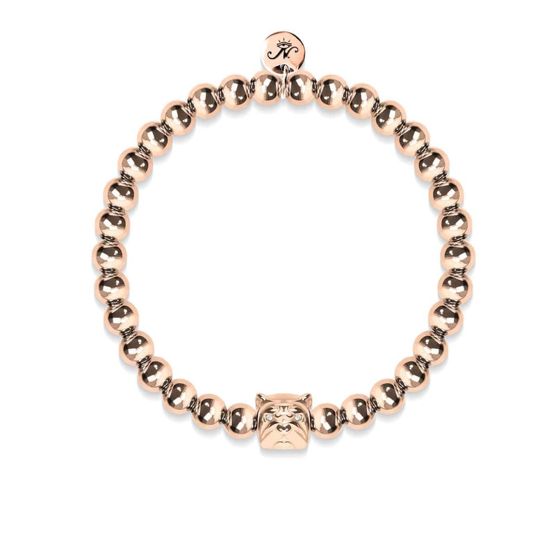 Bestie | 18k Rose Gold | Crystal Pup