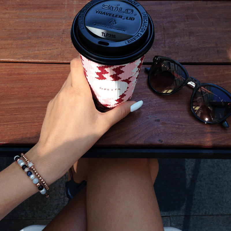 Tortuga | 18k Rose Gold | Crystal Sea Turtle Bracelet