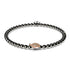 Tortuga | Gunmetal & 18k Rose Gold | Crystal Sea Turtle Bracelet