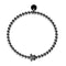 Tortuga | Onyx Steel | Crystal Sea Turtle Bracelet