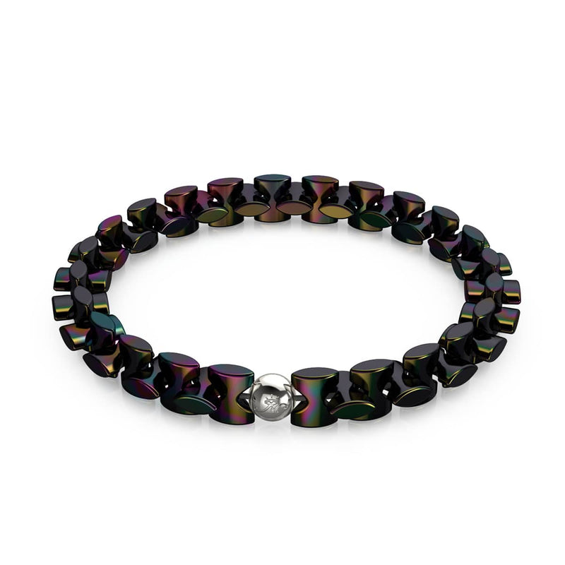 Midnight Rainbow | Monroe Links | Hourglass Bracelet