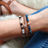 Atlantis | 18k Rose Gold | Crystal Sea Gemstone Bracelet