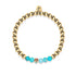 Awe | 18k Gold | Ocean Emperor Gemstone | Expression Bracelet