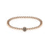 Charismatic | 18k Rose Gold | Black Cubic Zirconia Crystals | Expression Bracelet