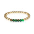 Dreamy | 18k Gold | New Green Agate | Gemstone Expression Bracelet