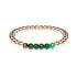 Dreamy | 18k Rose Gold | New Green Agate | Gemstone Expression Bracelet