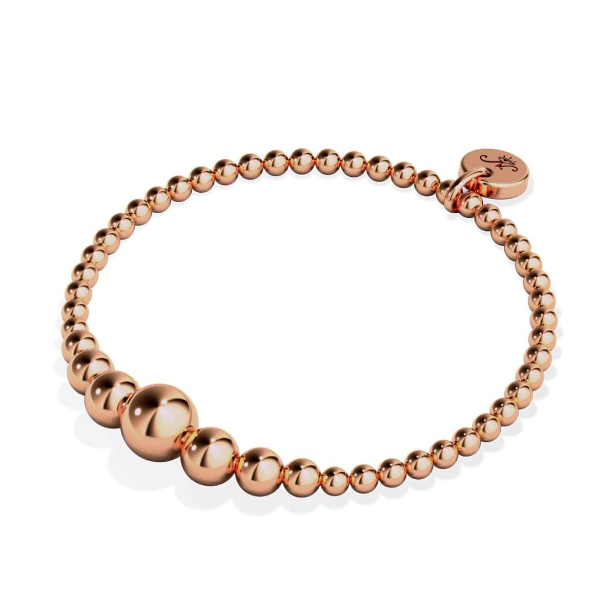 Enchanting | 18k Rose Gold Cascade | Expression Bracelet