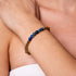 Jubilant | 18k Gold | Dark Blue Emperor Gemstone | Expression Bracelet