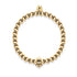 Vader | 18k Gold | Crystal Charm Bracelet