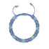 Indigo Glacier | Indigo x Arctic Blue | Double Firefly Glass Bracelet
