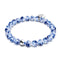 Lapis Flame | .925 Sterling Silver | Firefly Glass Bracelet
