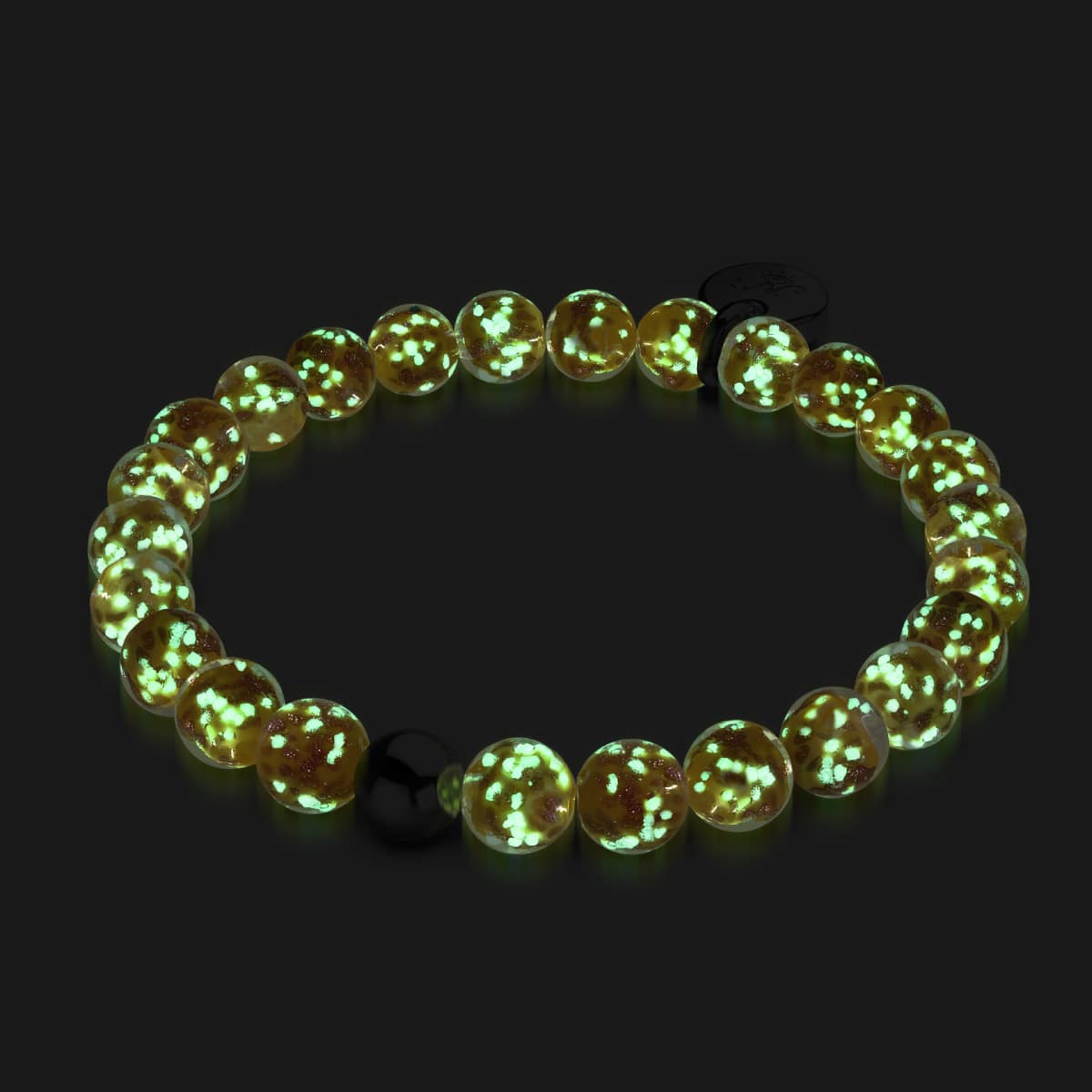 Mango .925 Sterling Silver Firefly Glass Bracelet NOGU.studio