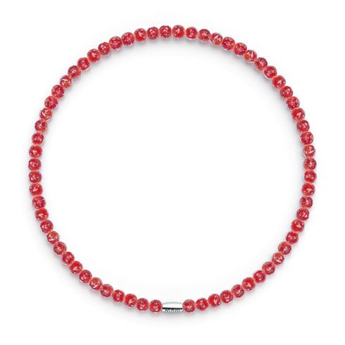 Ruby | .925 Sterling Silver | Firefly Glass Wrap
