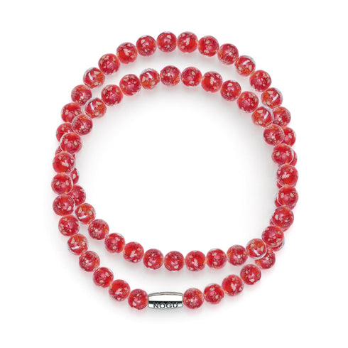 Ruby | .925 Sterling Silver | Firefly Glass Wrap