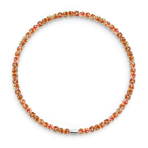 Ruby | .925 Sterling Silver | Firefly Glass Wrap