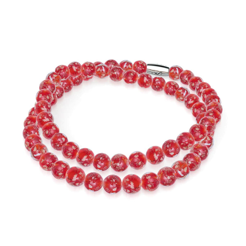 Ruby | .925 Sterling Silver | Firefly Glass Wrap