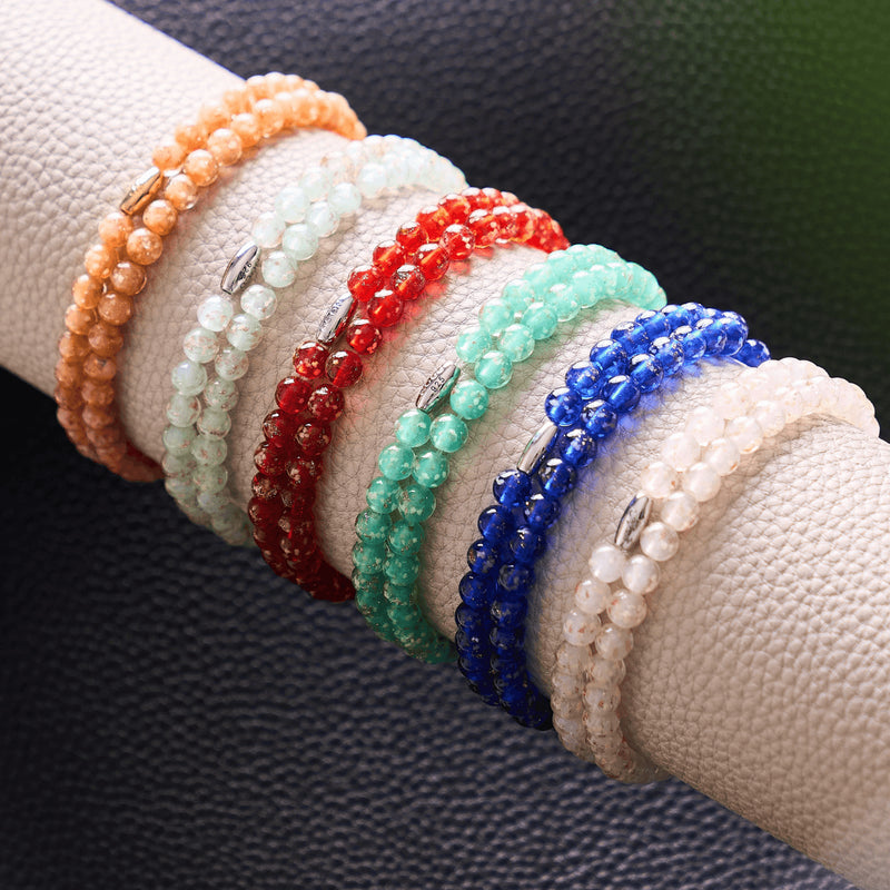 Sapphire | .925 Sterling Silver | Firefly Glass Wrap