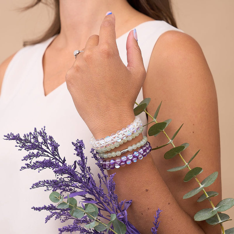 Succulent | .925 Sterling Silver | Firefly Glass Wrap