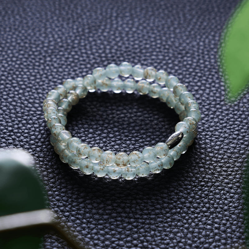 Succulent | .925 Sterling Silver | Firefly Glass Wrap