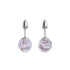 Lilac | .925 Sterling Silver | Firefly Glass Stud Earrings