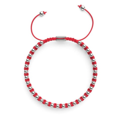 Silver x Cherry | Friendship DOT Bracelet