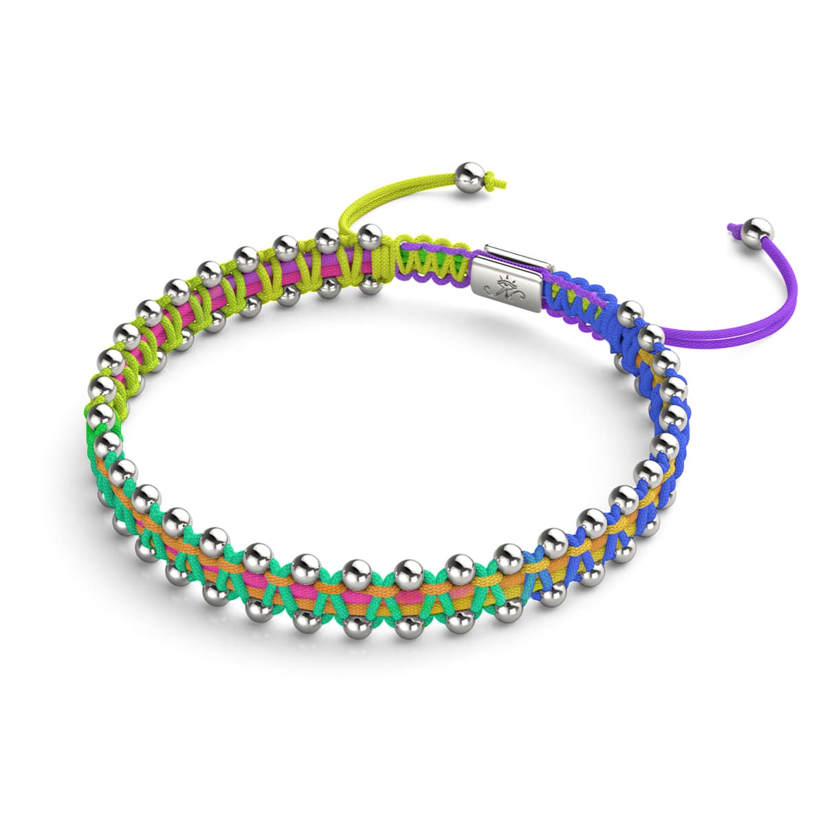 Silver x Spectrum | Friendship DOT Bracelet