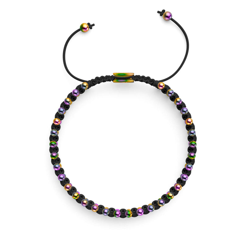 Unicorn Silver x Black | Friendship DOT Bracelet