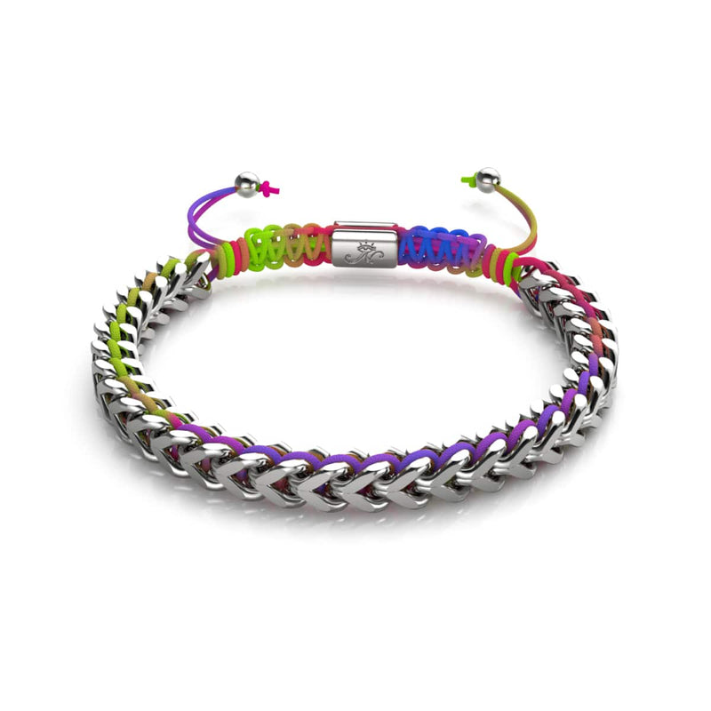 Spectrum x Silver | Gaia Wheat Chain Bracelet