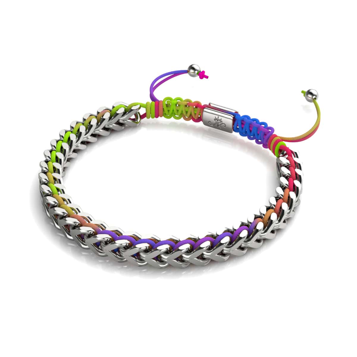 Spectrum x Silver | Gaia Wheat Chain Bracelet