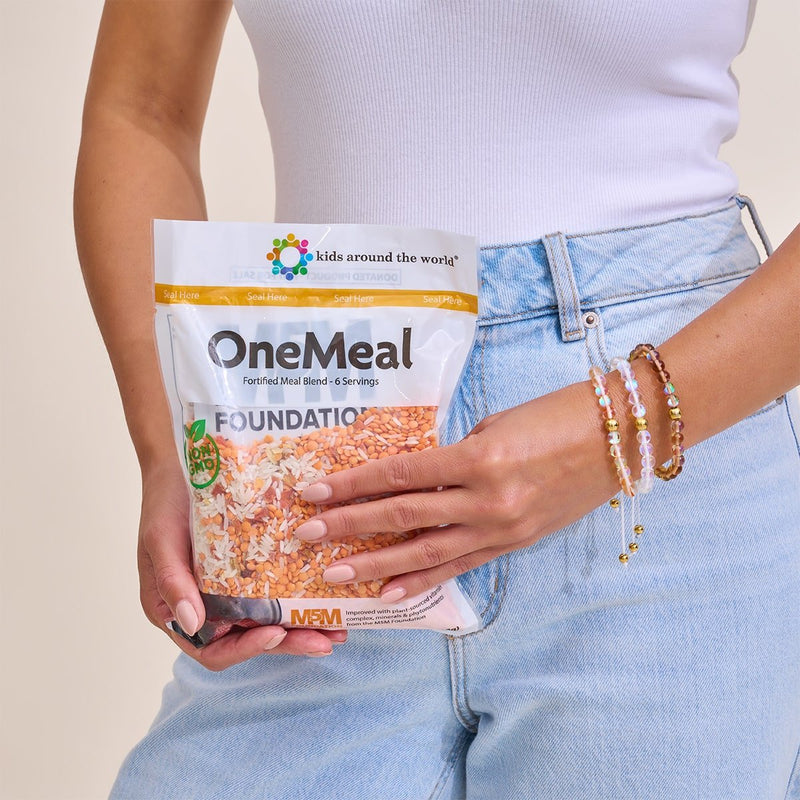 Champagne Supernova | Gold | Galaxy Glass Macrame Bead Bracelet