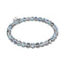 Milky Way | .925 Sterling Silver | Galaxy Glass Bead Bracelet