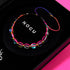 Neon Spectrum | Rainbow Supernova | Silver | Galaxy Glass Charmballa Bracelet
