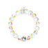 Rainbow Supernova | Silver | Galaxy Glass Statement Bracelet
