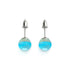 Blue Nebula | .925 Sterling Silver | Galaxy Glass Stud Earrings