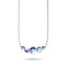 Pink Nebula | .925 Sterling Silver | Galaxy Glass Infinity Clasp Necklace
