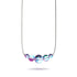 Pink Nebula | .925 Sterling Silver | Galaxy Glass Infinity Clasp Necklace