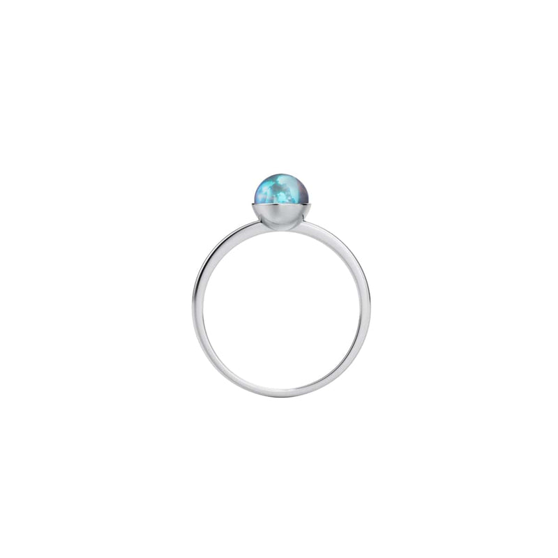 Milky Way | .925 Sterling Silver | Galaxy Glass Ring