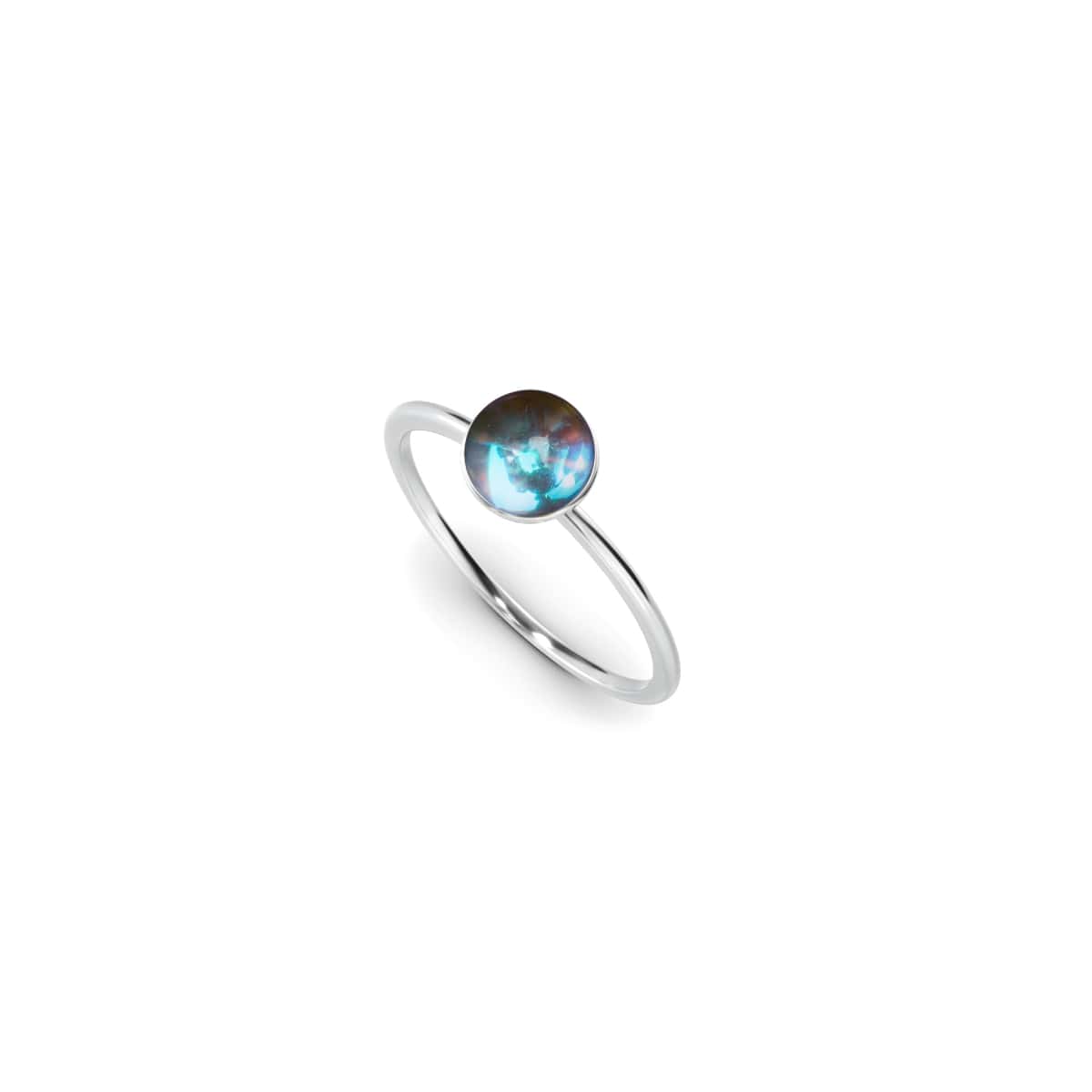 Milky Way | .925 Sterling Silver | Galaxy Glass Ring