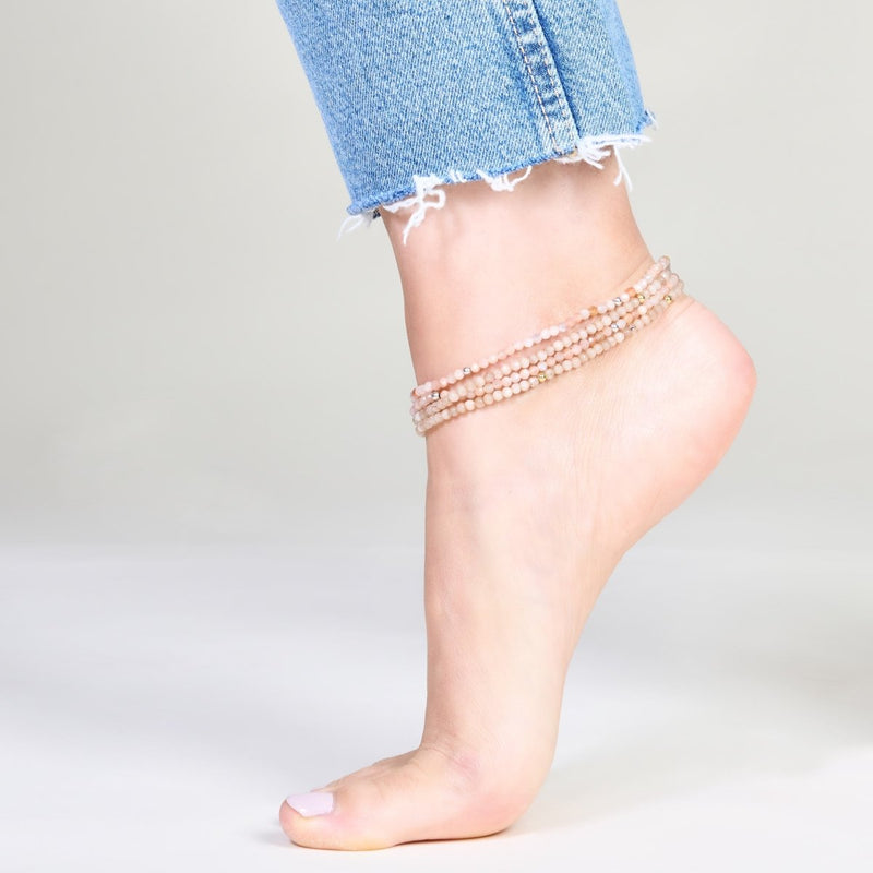 Cream Jade | .925 Sterling Gold Vermeil | Gemstone Wrap