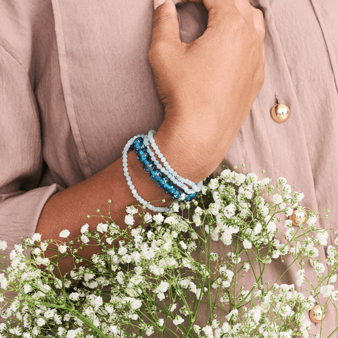 Light Blue Jade | .925 Sterling Silver | Gemstone Wrap