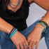 Mixed Turquoise | .925 Sterling Silver | Gemstone Wrap