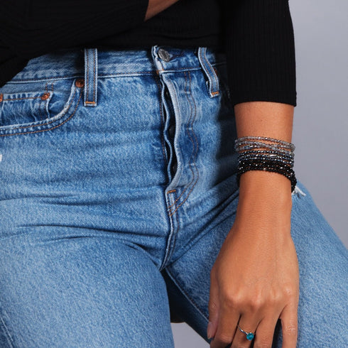 Obsidian | .925 Sterling Silver | Gemstone Wrap