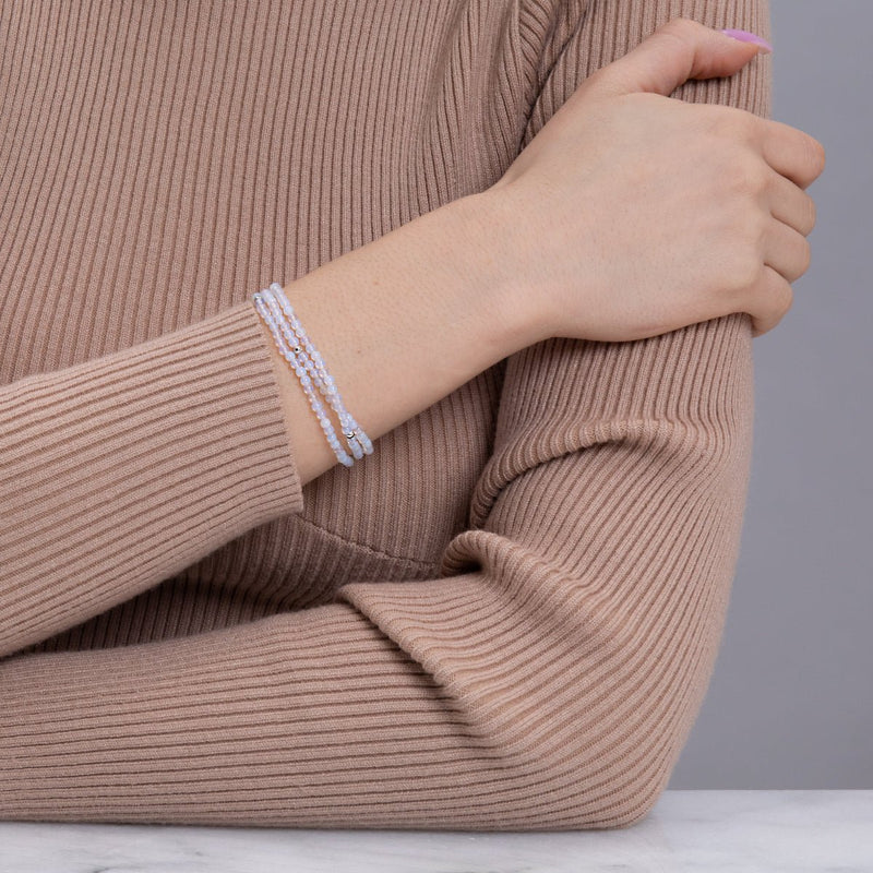 Opal Moonstone | .925 Sterling Silver | Gemstone Wrap