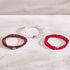 Ruby Jade | Rose Gold Vermeil | Gemstone Wrap