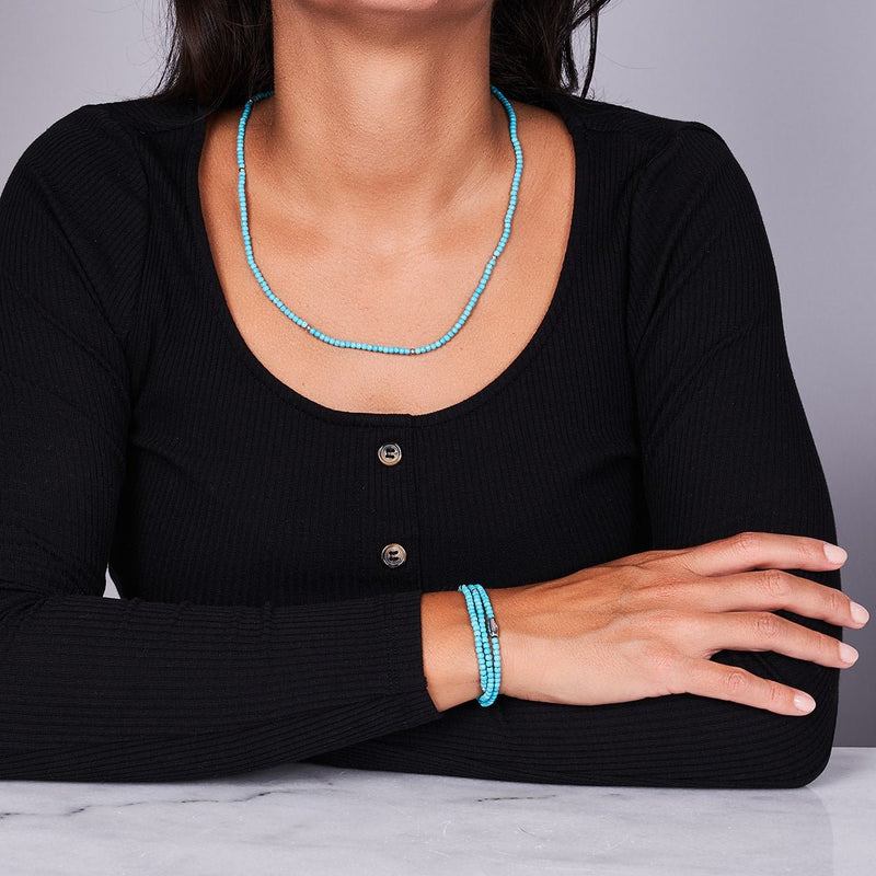 Turquoise | .925 Sterling Silver | Gemstone Wrap