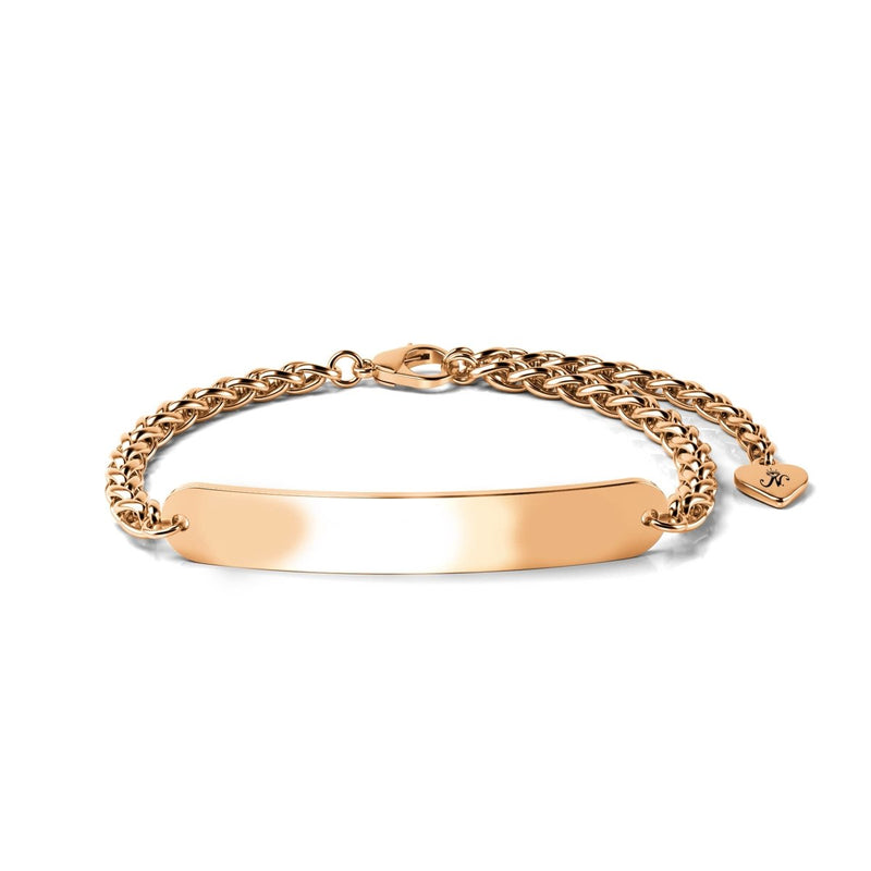 18k Rose Gold | Gilded Bar Bracelet