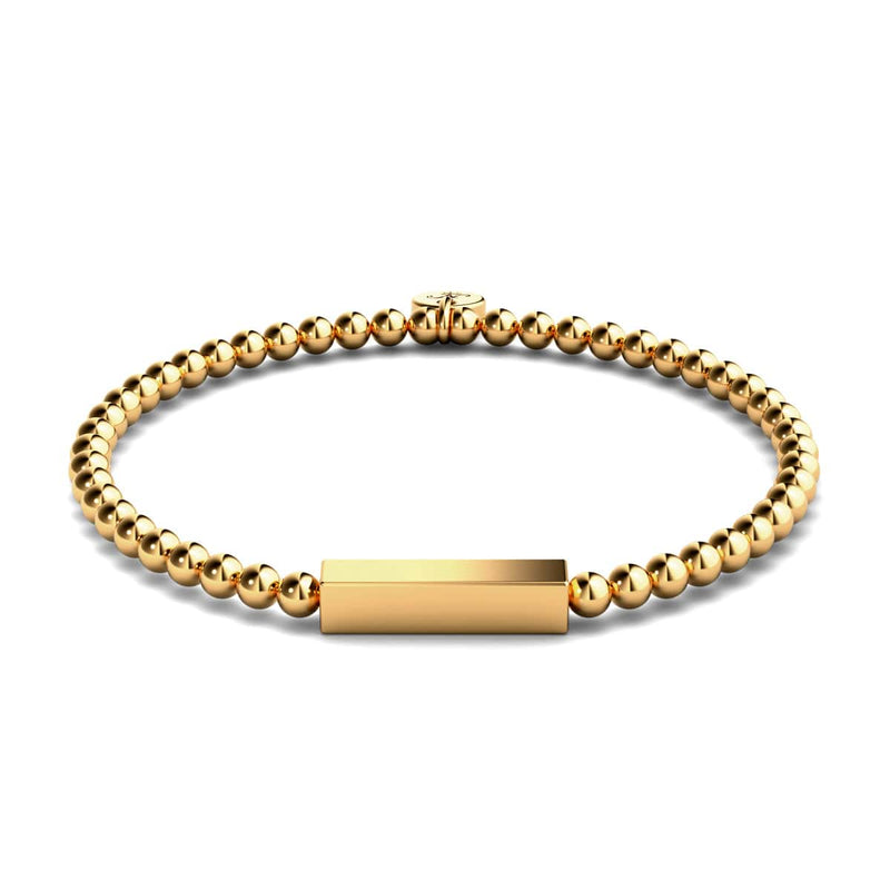 Gold | Gilded Bar Bracelet | Mini