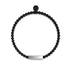 Gunmetal | Gilded Bar Bracelet | Mini