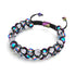 Matte Unicorn Chrome x White | Glitter Glass Double Bracelet